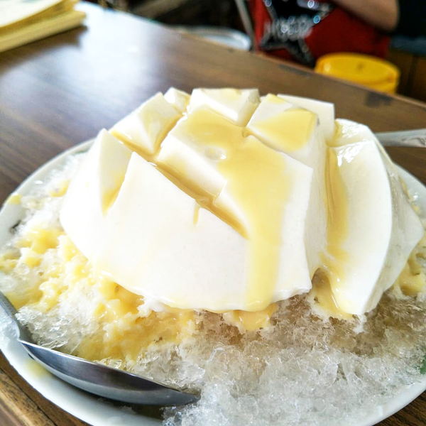 台灣大熱消暑甜品　香滑抹茶豆腐冰