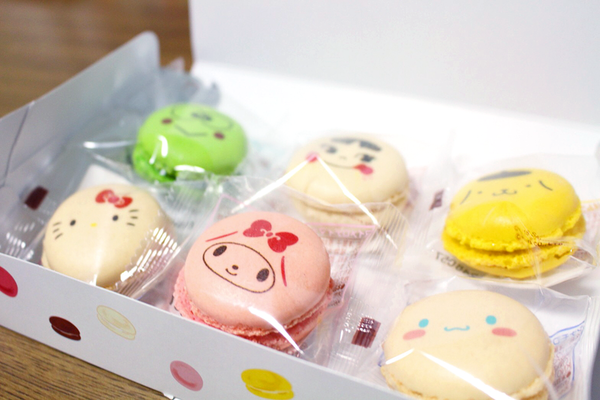 日本蛋糕店人氣Macarons　Hello Kitty／Melody多款角色造型任你揀
