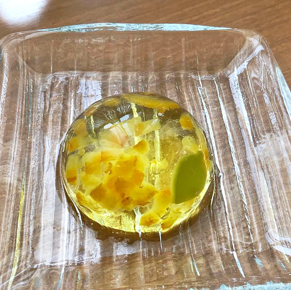 日本便利店新出粉黃色水果凍　果香味四溢