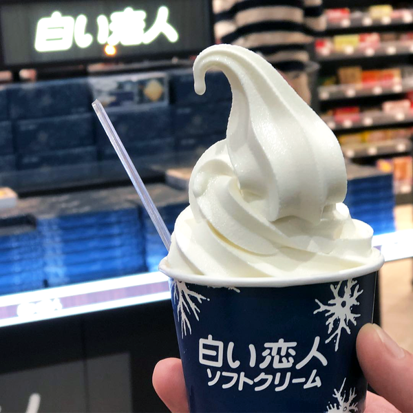 日本白色戀人雪糕　口感軟滑奶味濃