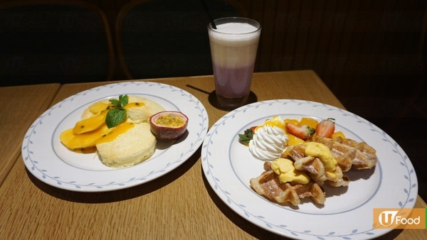 銅鑼灣Cafe推夏季限定甜品  芒果熱情果窩夫+梳乎厘班戟