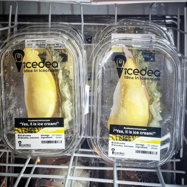 造型超逼真！泰國大熱榴槤雪糕