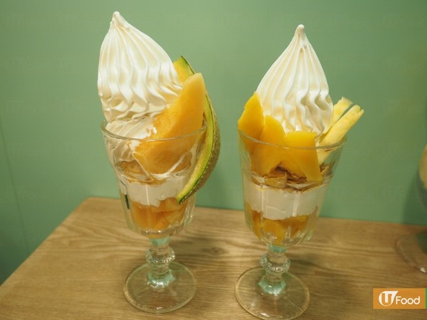 山下菓子旺角開首間Café　主打多款CREMIA雪糕甜品