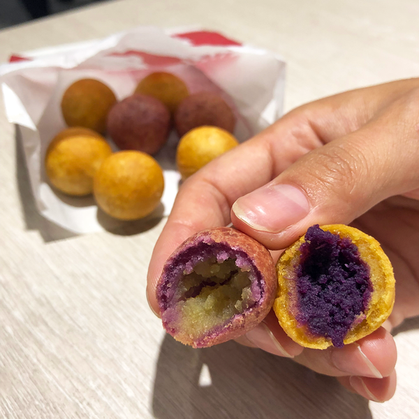 台灣KFC人氣小食新登場　雙色煙韌蕃薯／紫薯波波