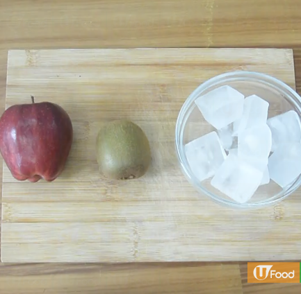 【夏日食譜】夏日簡單冰涼排毒特飲  奇異蘋果沙冰 