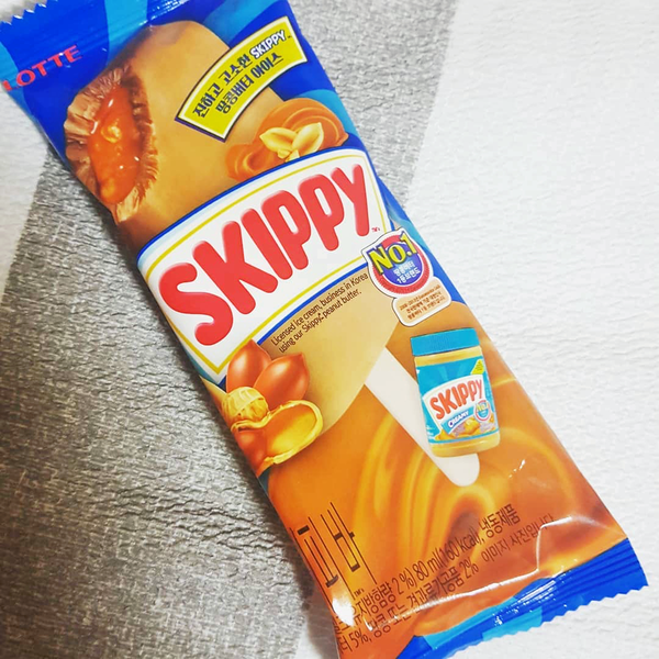 韓國SKIPPY新搞作　香滑花生醬雪條