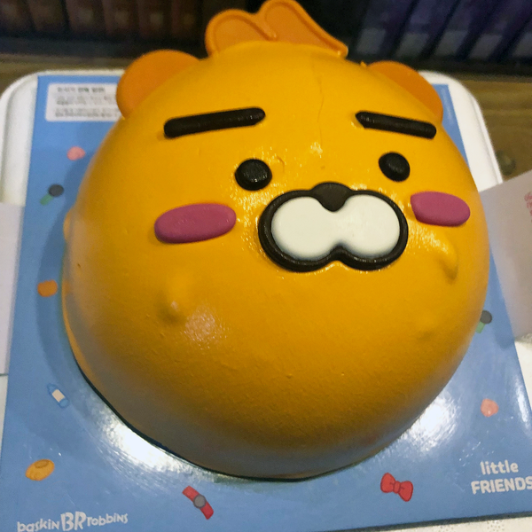 【韓國美食】 韓國大熱甜品　Ryan造型雪糕蛋糕