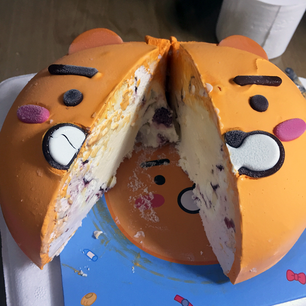 【韓國美食】 韓國大熱甜品　Ryan造型雪糕蛋糕