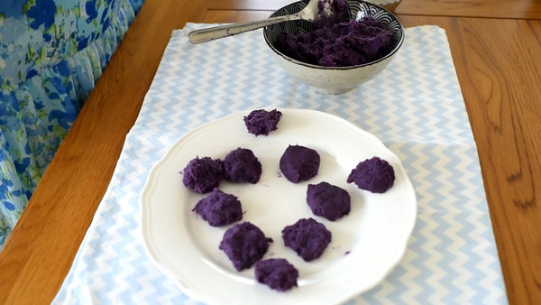 【甜品食譜】簡易煙韌食譜　懷舊紫薯西米糕