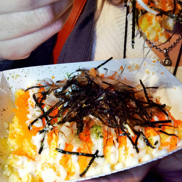 【台灣美食】台灣夜市人氣小食　激厚芝士蟹籽厚蛋燒