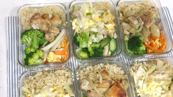 【健康減肥】一小時完成6個減肥便當　適合懶人／上班族減肥輕鬆吃住瘦