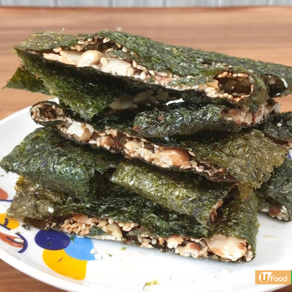 【簡易食譜】輕鬆無難度自製健康零食 3步整出紫菜花生芝麻脆脆