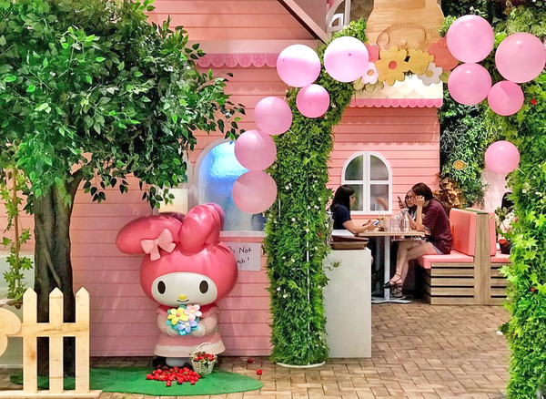 【新加坡Cafe】新加坡田園森林系Melody Cafe　歎精緻粉紅Melody甜品