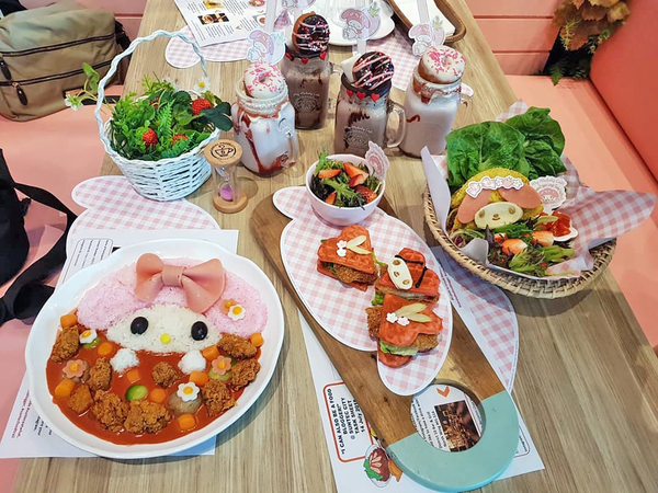 【新加坡Cafe】新加坡田園森林系Melody Cafe 歎精緻粉紅Melody甜品