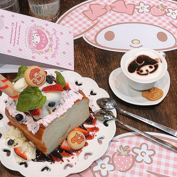 【新加坡Cafe】新加坡田園森林系Melody Cafe 歎精緻粉紅Melody甜品