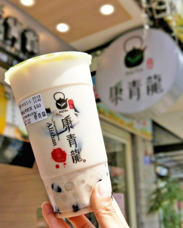 【台灣飲品】一杯試齊兩款珍珠！台灣黑白珍珠熊貓奶茶
