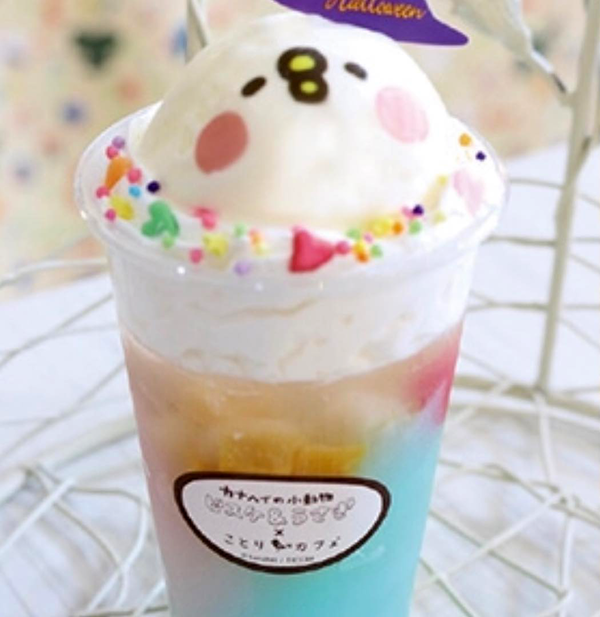 【東京Cafe／大阪Cafe】日本小鳥鸚鵡Cafe聯乘Kanehei　粉紅兔兔與P助美食造型可愛