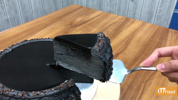【Lady M蛋糕】Lady M破格新推出純黑蛋糕  竹炭咖啡千層蛋糕