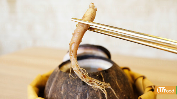 【太子美食】太子椰子燉湯專門店新開張　足料養生原個椰子人參／鮑魚湯