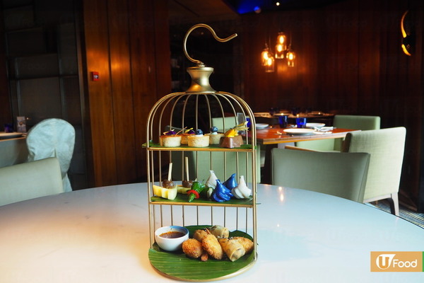 【尖沙咀下午茶】泰國餐廳推出皇室鳥籠下午茶  維港景色配精緻茶點飲品
