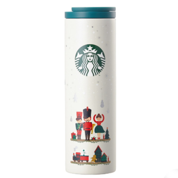 【韓國Starbucks】韓國Starbucks冬日聖誕系列第二彈！　胡桃夾子聖誕杯＋熊啤啤聖誕襪公仔杯＋音樂盒