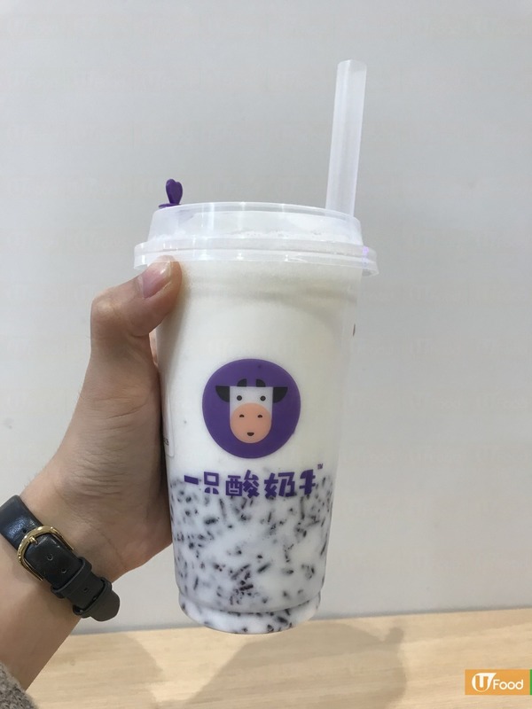 【深圳美食】特色網紅飲品店一隻酸奶牛　必試原味／紅棗酸奶紫米露