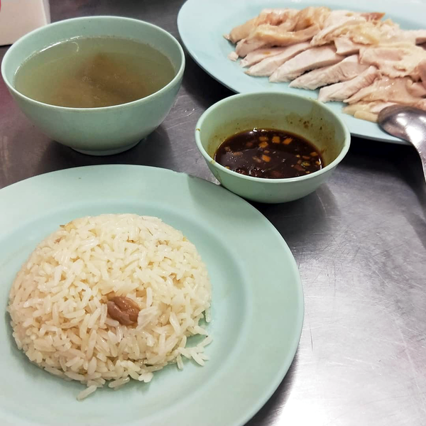【曼谷美食】泰國曼谷老字號抵食$10海南雞飯　雞肉嫩滑有油香