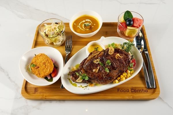 【屯門美食】屯門新開西式定食店  一次食勻主菜／餐湯／甜品／小食＋無限添飲