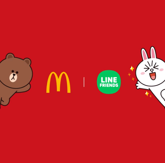 【台灣美食】台灣McDonald's麥當勞xLine Friends 推出熊大／兔兔玻璃杯