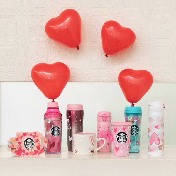 【日本Starbucks 2019】日本Starbucks情人節限定杯款新登場　浪漫夢幻粉紅心形圖案Starbucks杯