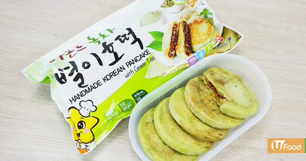 【韓國小食】韓國街頭小吃速食包裝開箱 原味／綠茶口味杏仁糖餅