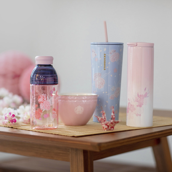 【星巴克】Starbucks最新推出春日櫻花系列   粉紅粉藍杯款超漂亮
