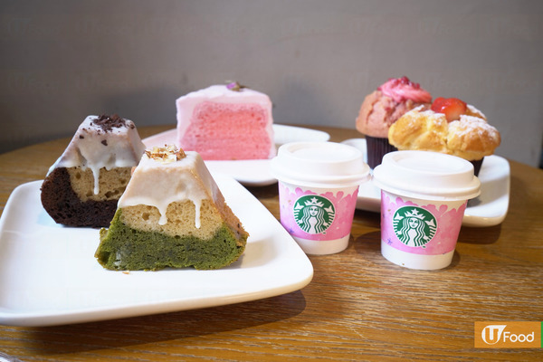 【Starbucks】Starbucks春日櫻花系列登場！ 新口味荔枝玫瑰布甸／富士山蛋糕／花見星冰樂