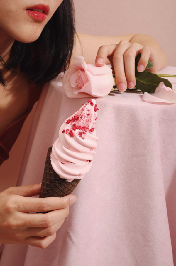 【喜茶menu】香港喜茶三八婦女節限定！夢幻粉紅玫瑰雪糕