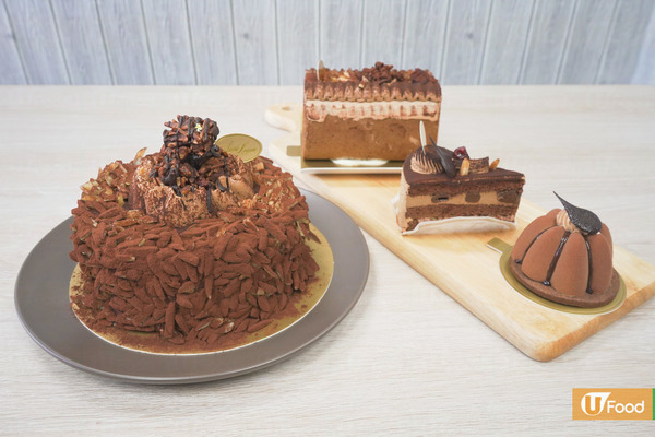 【聖安娜蛋糕】聖安娜推出香脆杏仁朱古力蛋糕及甜品系列　香脆杏仁朱古力蛋糕／朱古力凍餅