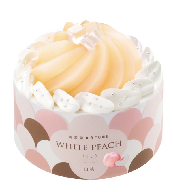 【東海堂蛋糕】東海堂新推出甜品系列  期間限定富士蘋果白桃忌廉蛋糕