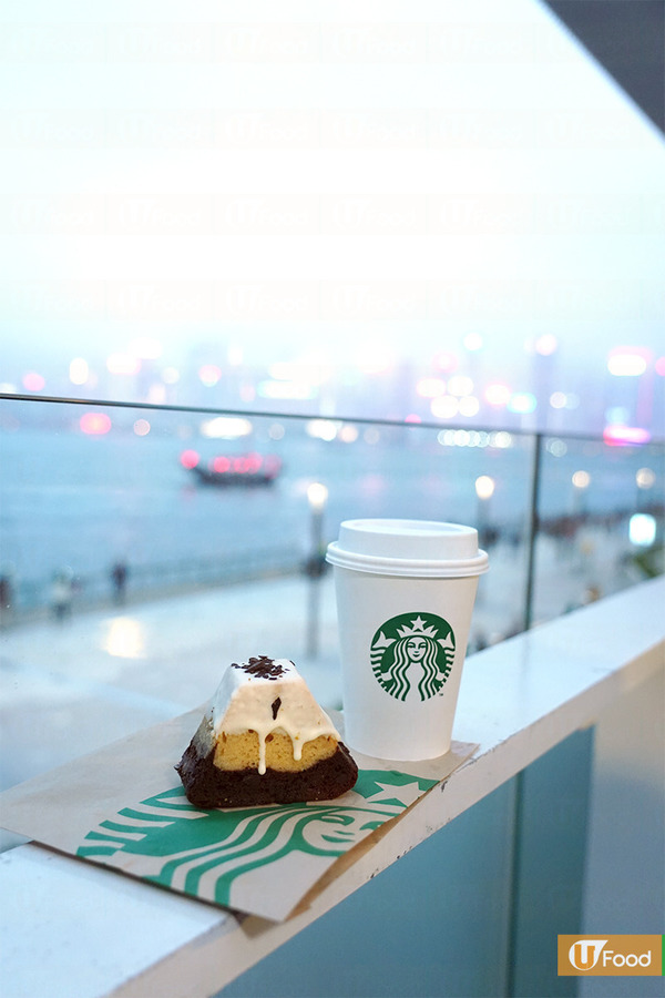 【尖沙咀美食】尖沙咀星光大道海傍Starbucks　露天餐廳向海座位欣賞維港夜景