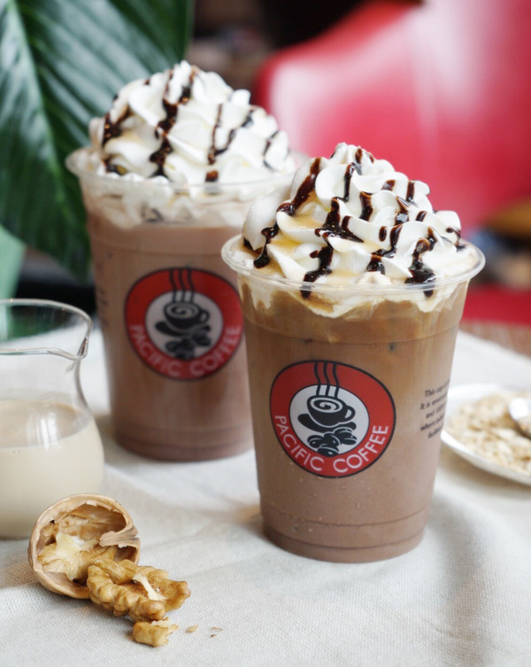 【素食推介】Pacific Coffee推出素食香蕉朱古力／咖啡 自由選配燕麥奶／核桃奶