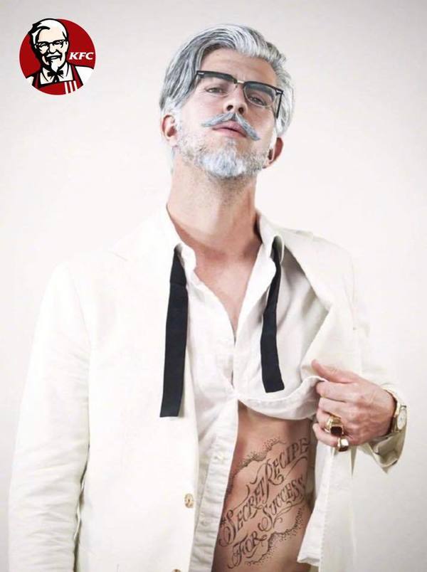 【KFC廣告】KFC伯伯變了紋身肌肉男！4大KFC創意廣告