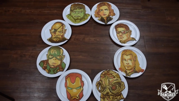 【復仇者聯盟4】Marvel迷注意！Pancake神手單手畫出  《復仇者聯盟Avengers》8大英雄人物