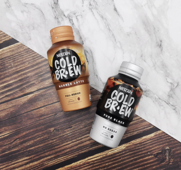 【便利店新品】雀巢咖啡推出cold brew即飲裝 醇黑咖啡／雲石牛奶咖啡