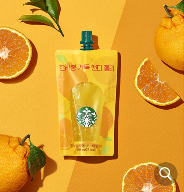 【韓國Starbucks 2019】韓國Starbucks夏日新品　酸甜蘋果／柑橘果汁唧唧啫喱