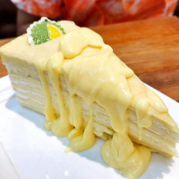 【曼谷美食2019】泰國曼谷人氣手作甜品店　榴槤蛋糕／榴槤芝士蛋糕／榴槤千層蛋糕