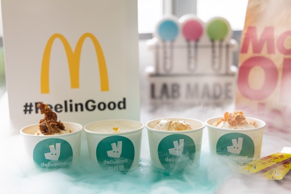 【麥當勞香港】戶戶送旺角一日限定快閃店 麥當勞x Lab Made推出4款創新口味雪糕：脆香雞翼／將軍漢堡