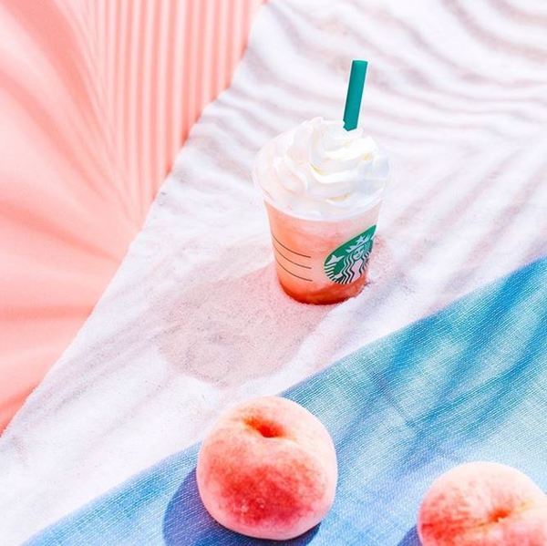【日本starbucks】日本Starbucks推出夏日期間限定 水蜜桃星冰樂／水蜜桃撻