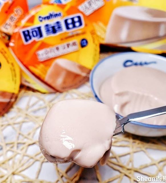 【台灣零食】台灣全聯超市推出新甜品 香濃阿華田麥芽布甸