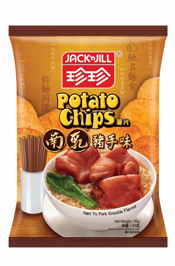 【便利店新品】珍珍薯片推出全新港式地道風味薯片  南乳豬手味薯片