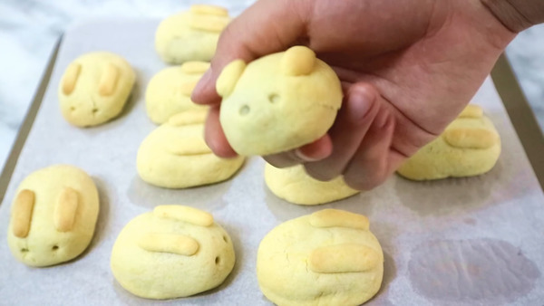【月餅食譜】自家製健康月餅迎中秋！  月兔造型紫薯月餅