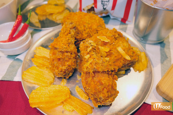 【KFC】KFC全新推出4款新品 手工啤酒／Lay's薯片脆雞／紅豆麻糬葡撻