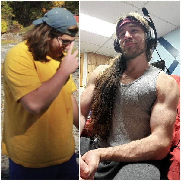 【減肥勵志故事】美國26歲男2年勁減70磅變肌肉型男　網民驚嘆超似迪士尼王子